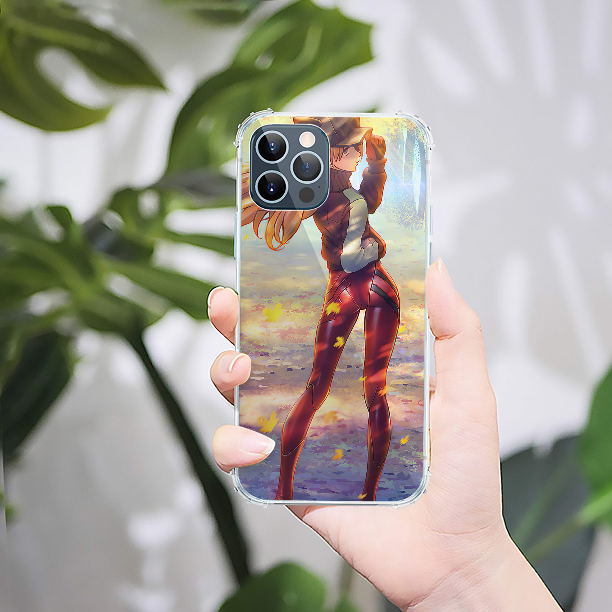 （画像用） EVA 新世紀エヴァンゲリオン 【iPhone 12シリーズ対応】透明スマホケース（クリアソフトケース）